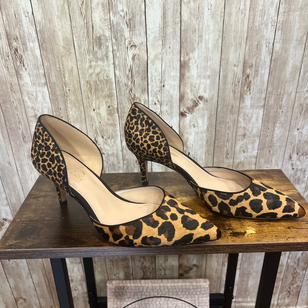 Essex Lane Leopard Print‎ Heels - Size 7.5